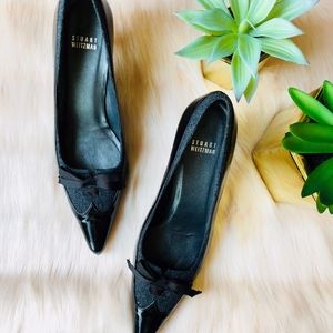 Stuart Weitzman Frontal Mid Heel Pumps